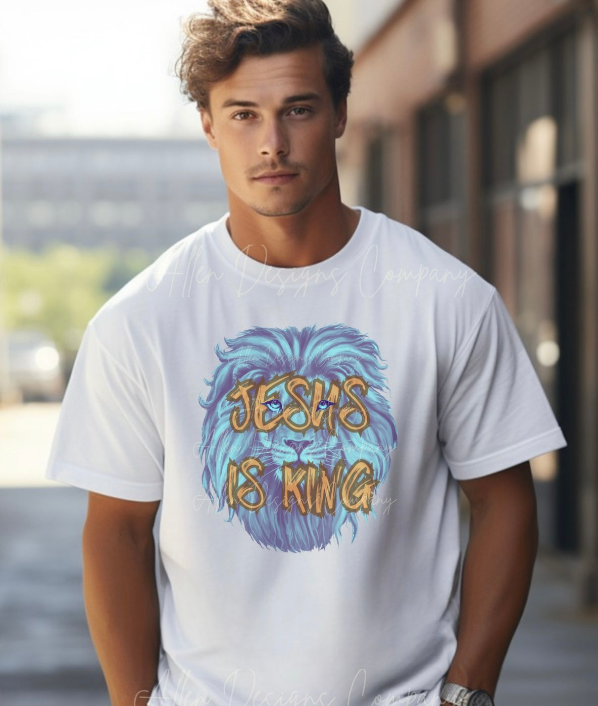 Jesus is King Shirt | Lion Shirt | Christian Shirt | Jesus | God |
