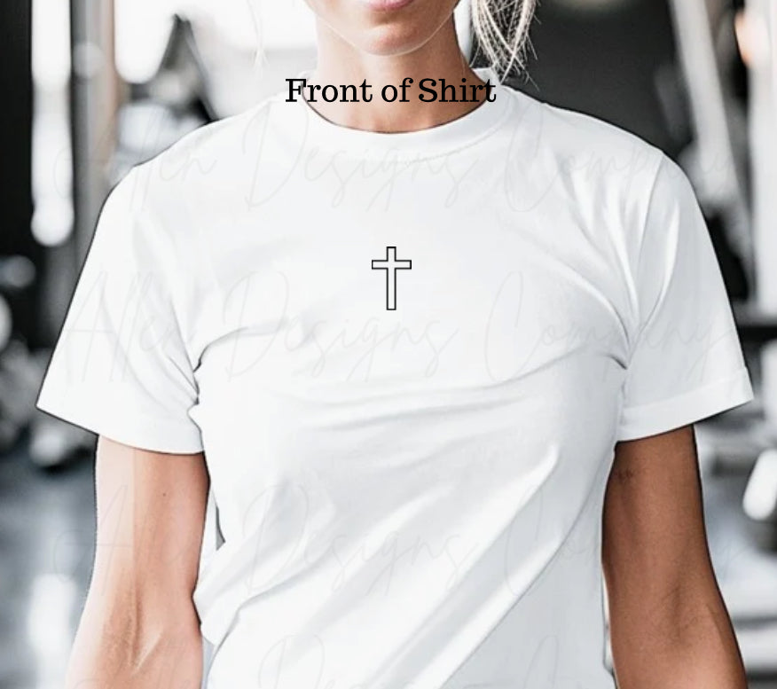 Weightlifting Started at Calvary | Jesus Shirt | Crucifixion Shirt | Christian Shirt | Pump Cover