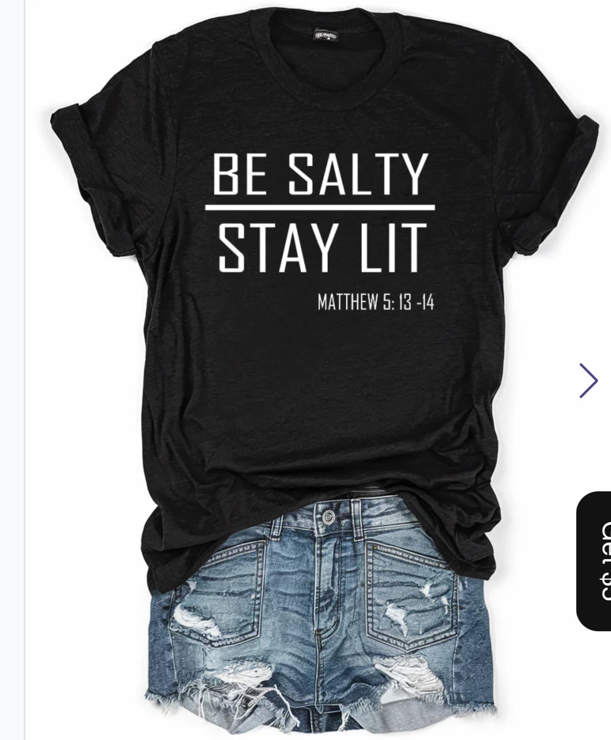 Be Salty Stay Lit Sweatshirt | T-Shirt | Matthew | Scripture |Jesus | God