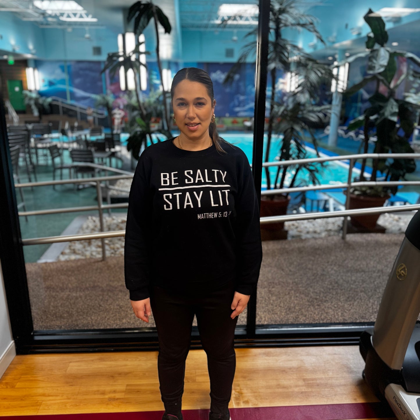 Be Salty Stay Lit Sweatshirt | T-Shirt | Matthew | Scripture |Jesus | God