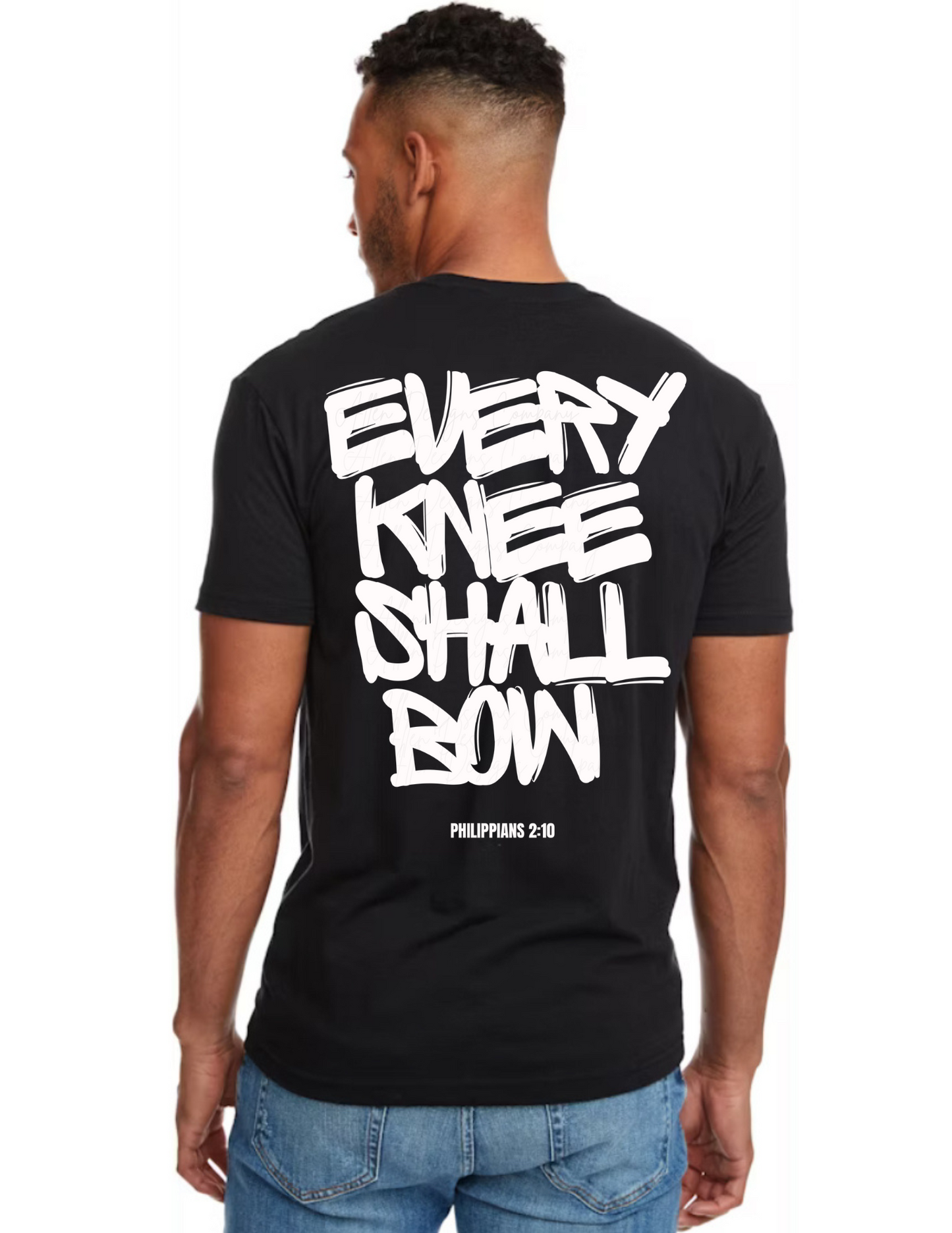 Every Knee Shall Bow | Philippians Shirt | Scripture | God | Jesus |