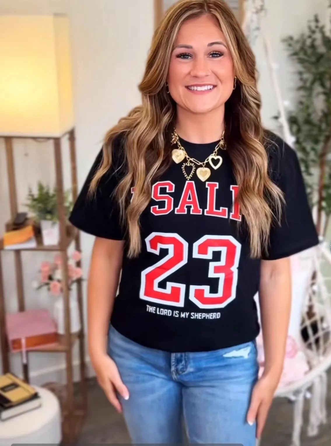 PSALM 23 T-SHIRT | Jersey | Jesus | Basketball Sweatshirt | Christian Hoodie