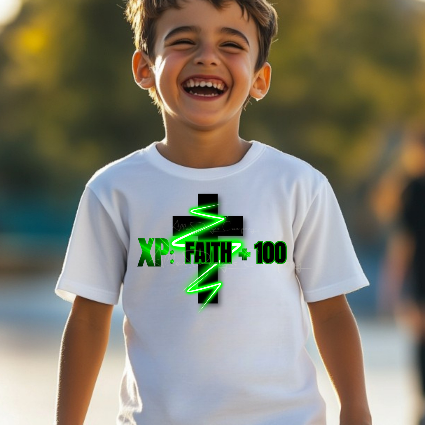 XP: Faith +100 Kids T-Shirt | Sweatshirt | Gamer Hoodie