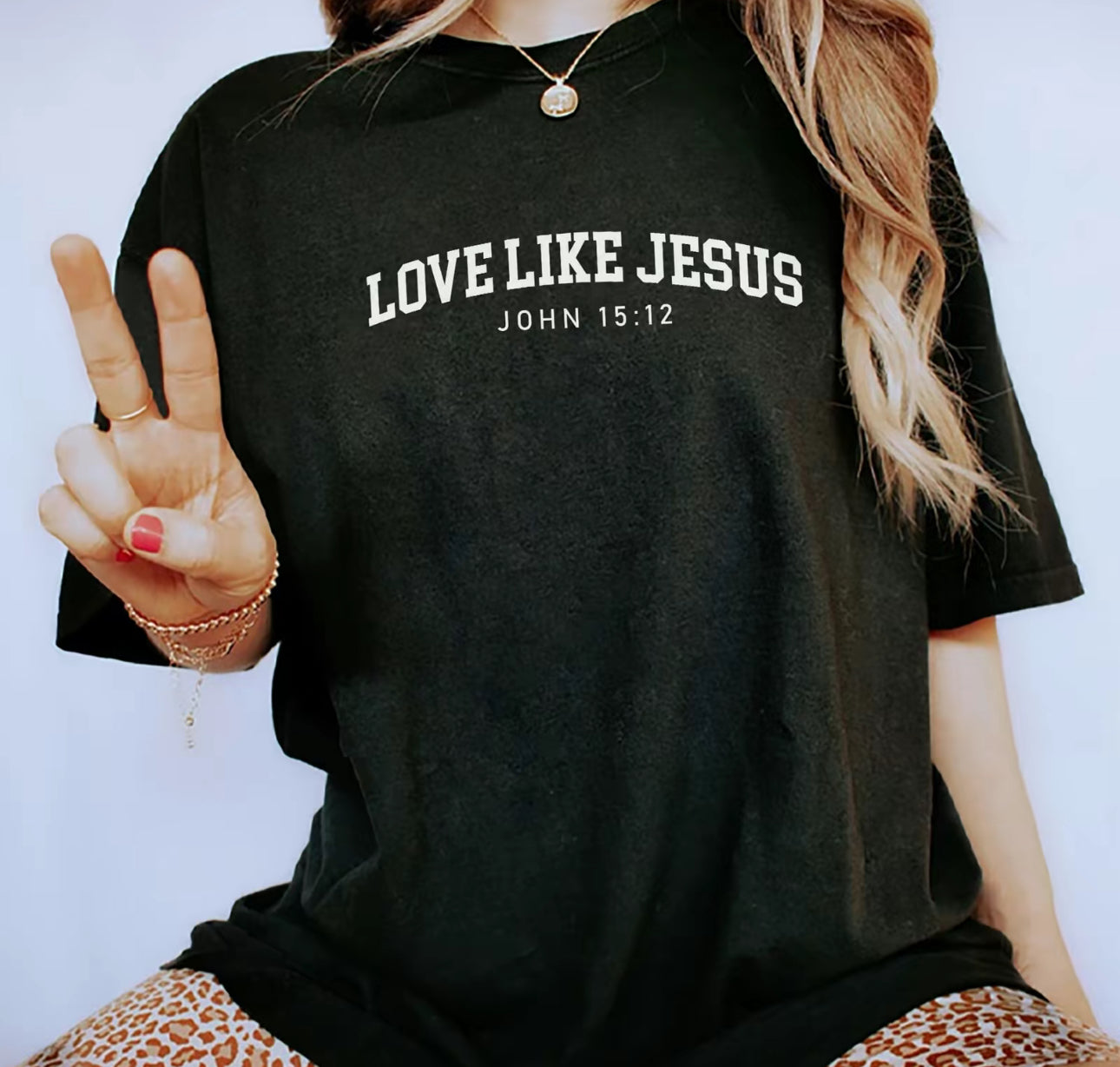 Love Like Jesus Shirt | Pump Cover | Christian Style | Comfort Colors