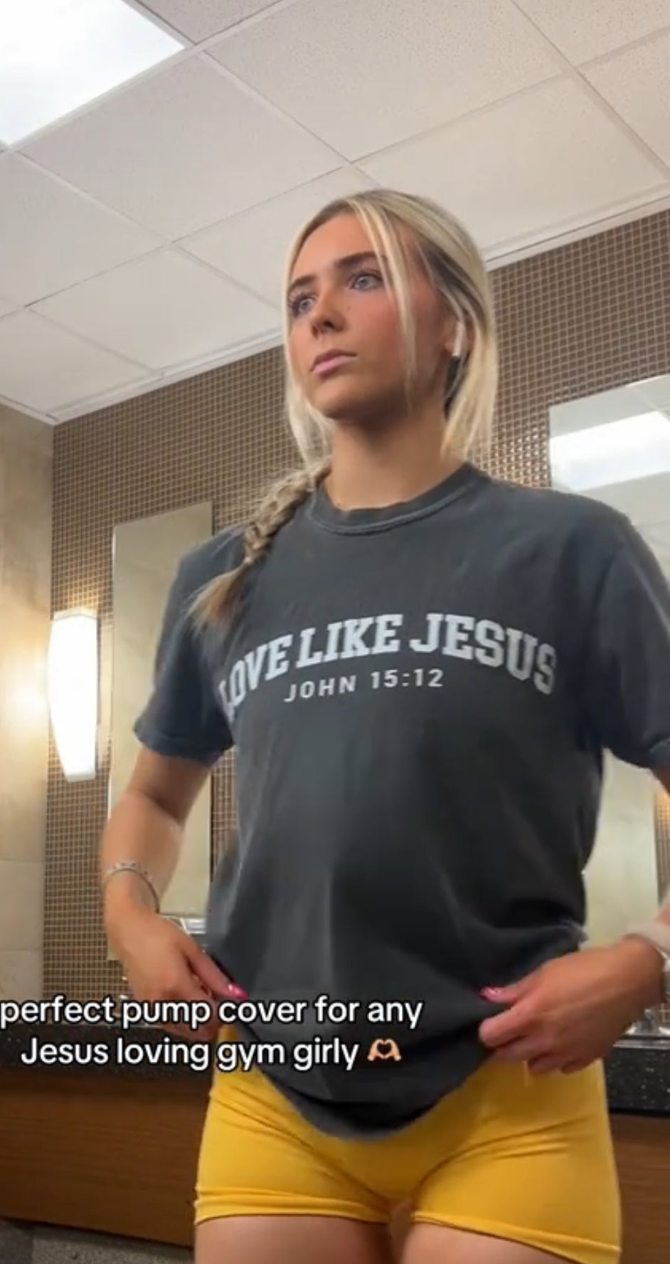 Love Like Jesus Shirt | Pump Cover | Christian Style | Comfort Colors
