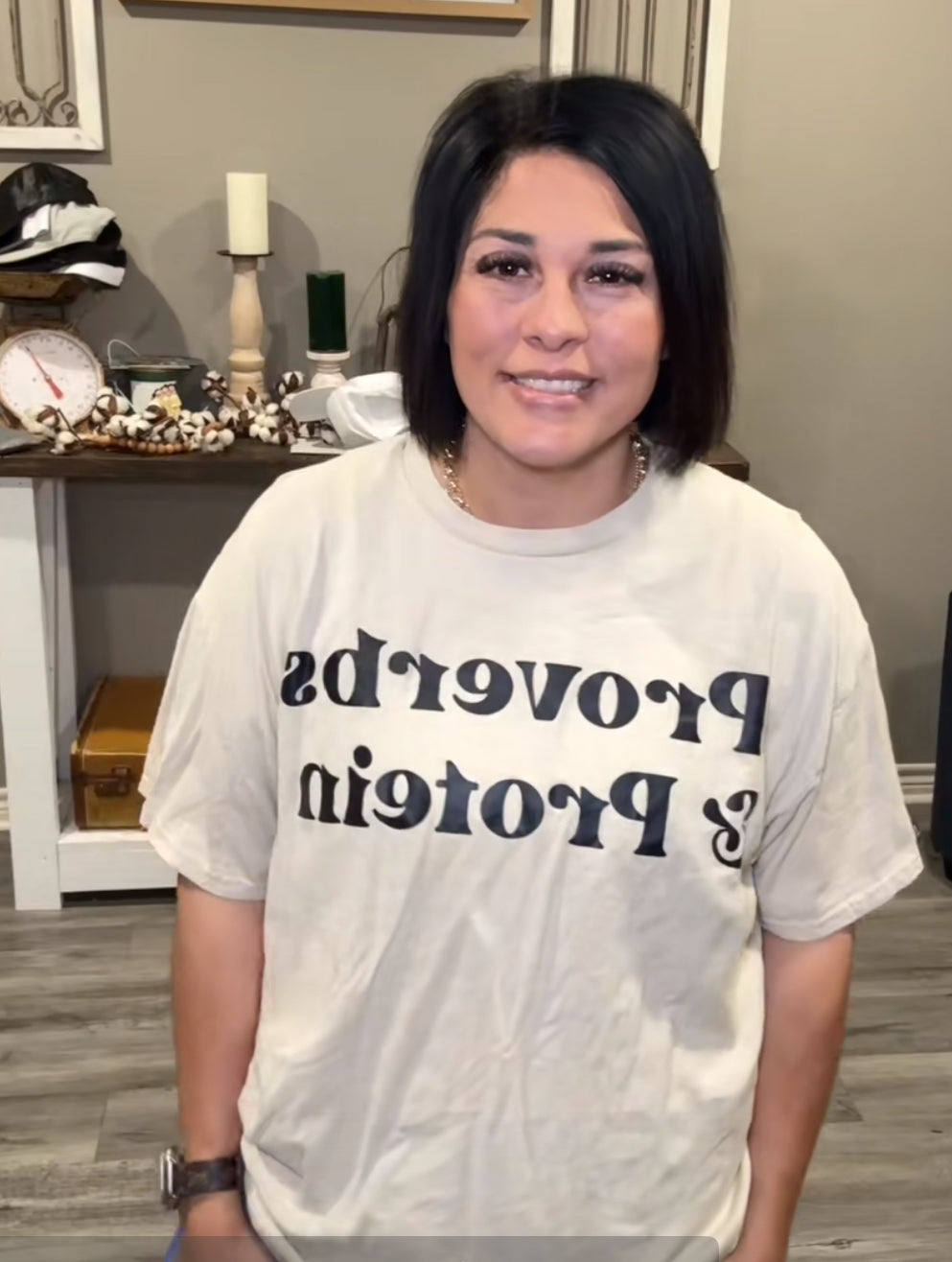 Proverbs & Protein Shirt | Pump Cover | Christian Shirt |