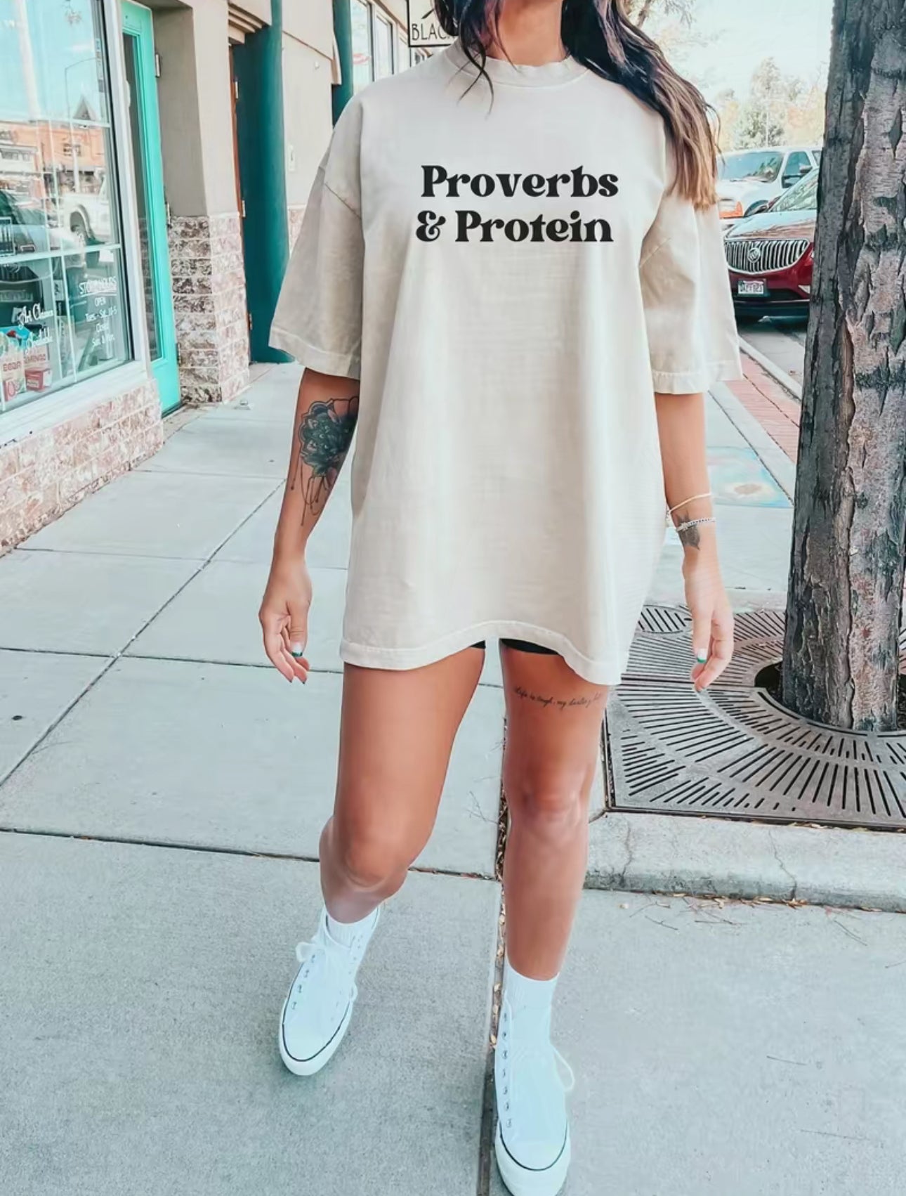 Proverbs & Protein Shirt | Pump Cover | Christian Shirt |