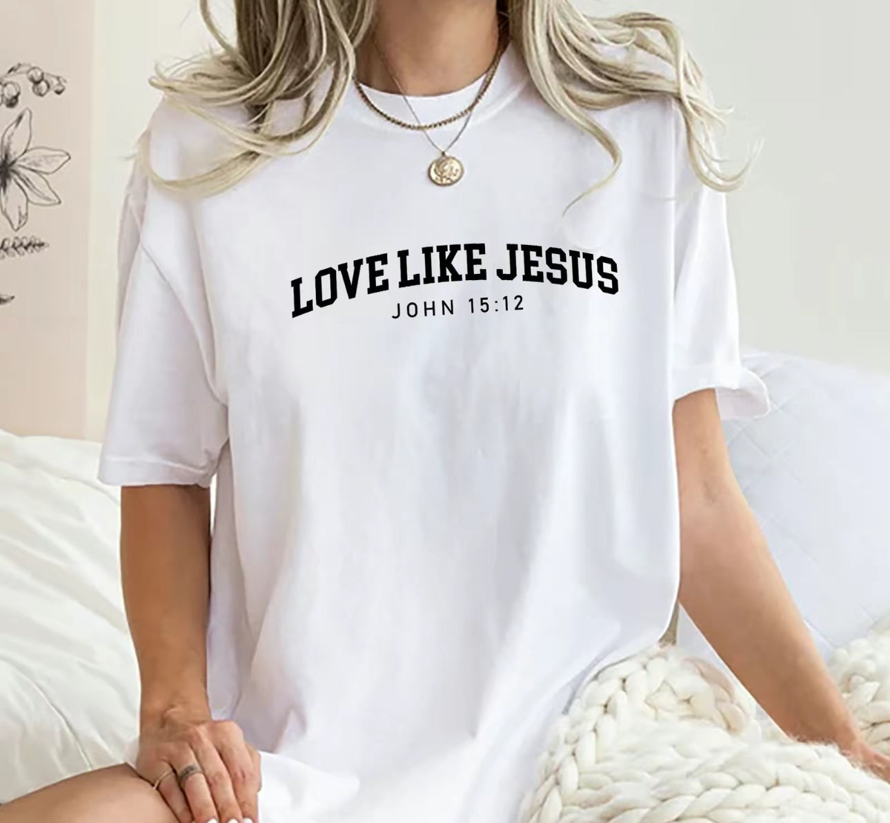 Love Like Jesus Shirt | Pump Cover | Christian Style | Comfort Colors