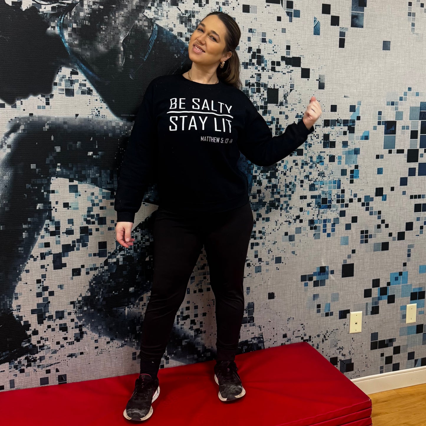 Be Salty Stay Lit Sweatshirt | T-Shirt | Matthew | Scripture |Jesus | God