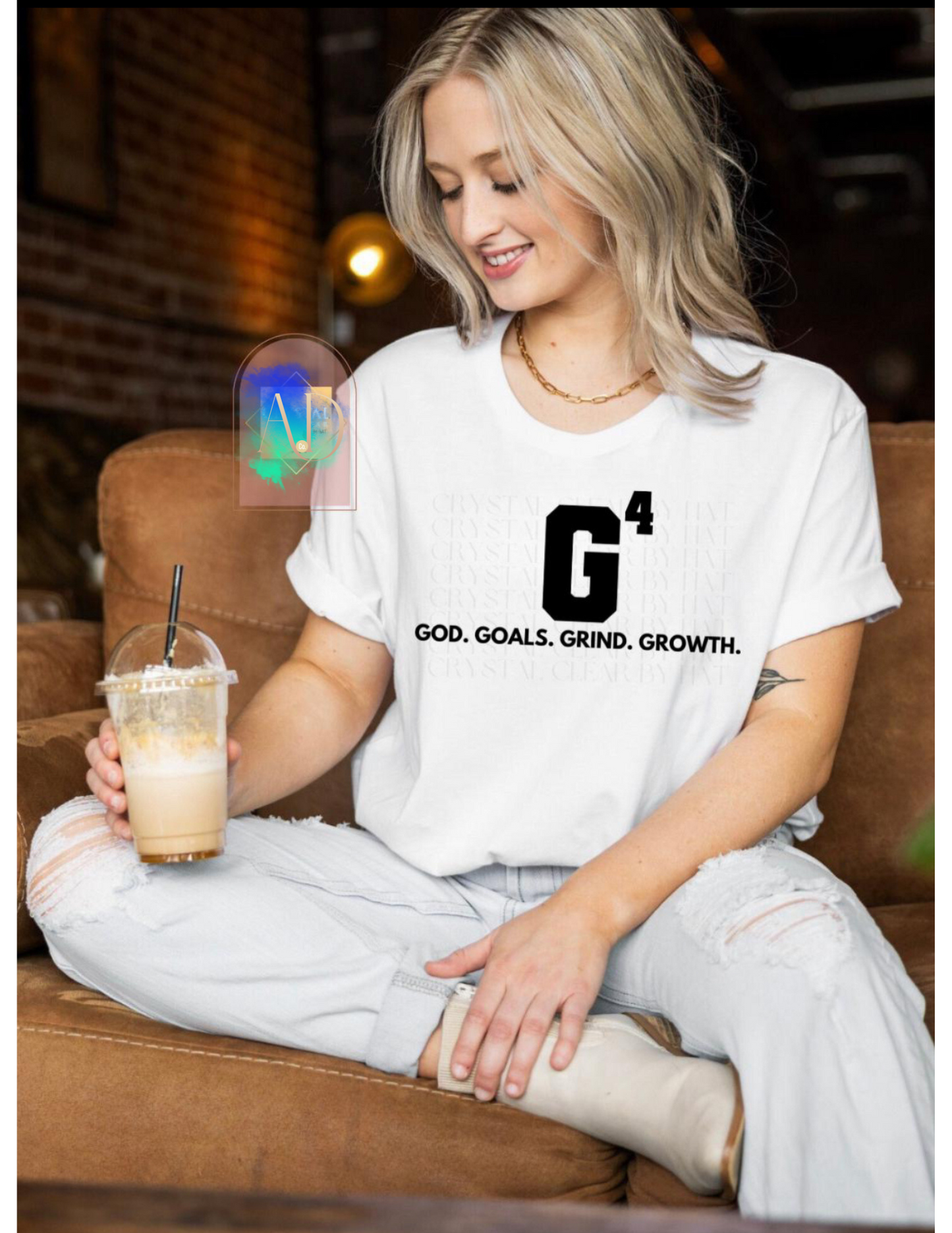 G4 | God | Goals | Grind | Growth | Christian Shirt | Faith