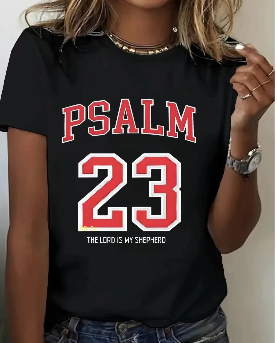 PSALM 23 T-SHIRT | Jersey | Jesus | Basketball Sweatshirt | Christian Hoodie