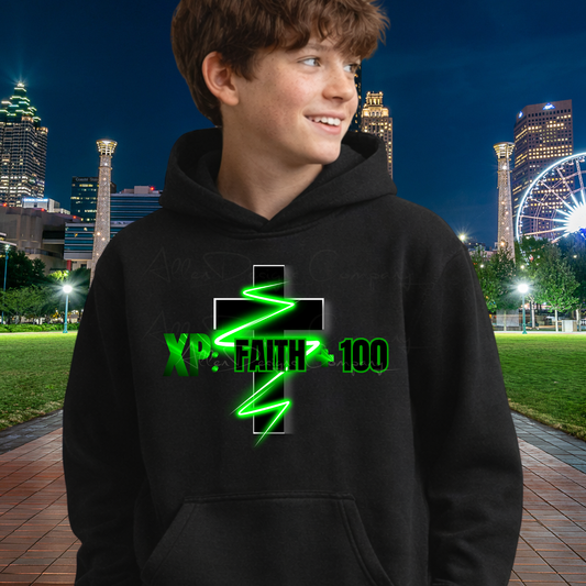 XP: Faith +100 Kids T-Shirt | Sweatshirt | Gamer Hoodie